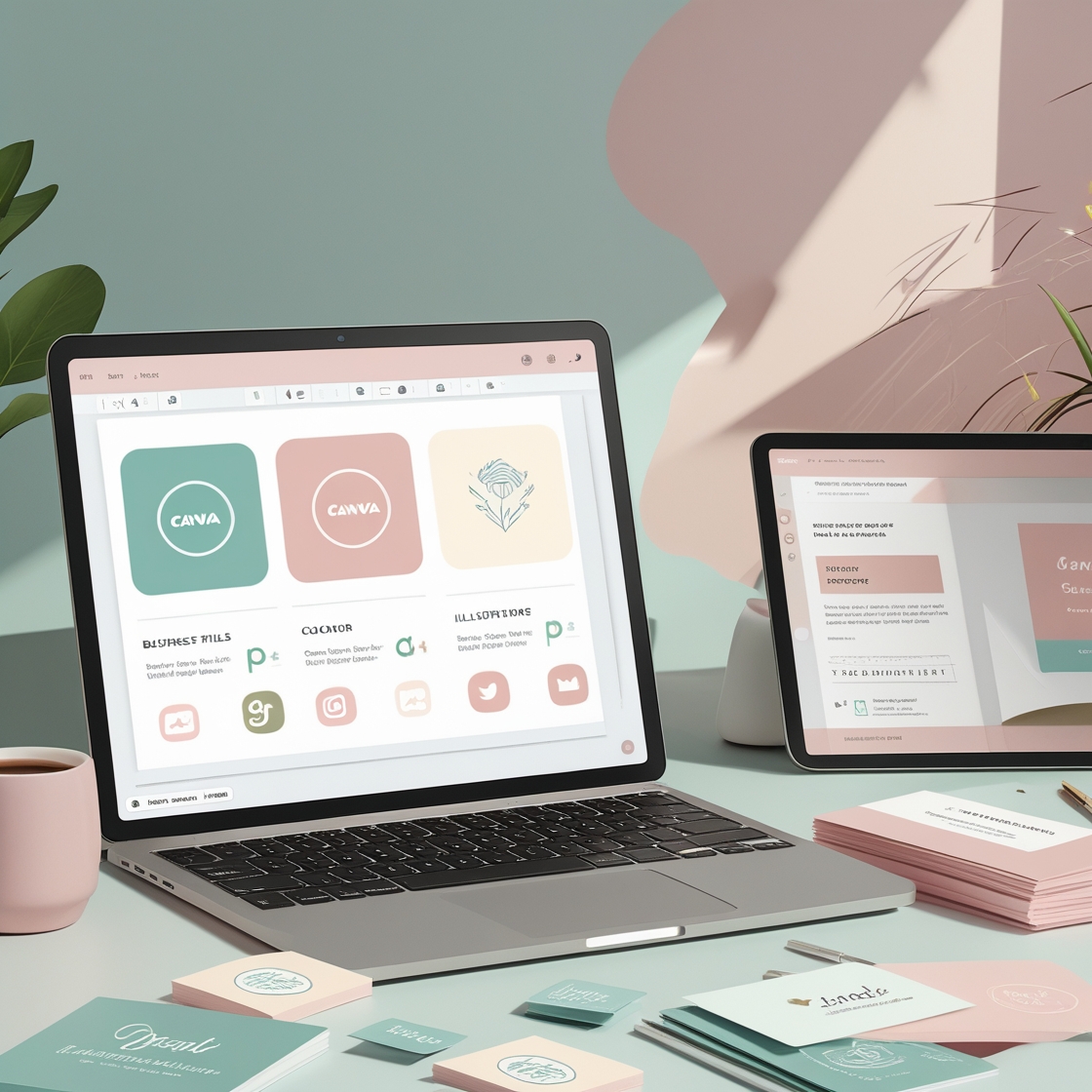 Startup Logo & Style Guide Package